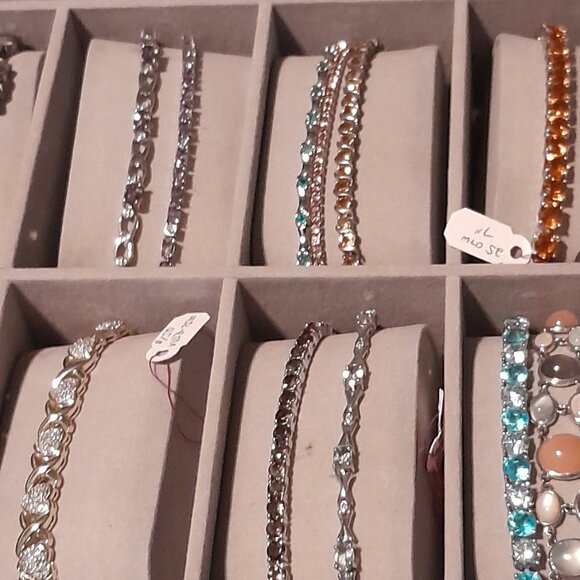 Gemstone Bracelets in .925 Sterling Silver ((NWOT) - Picture 11 of 11
